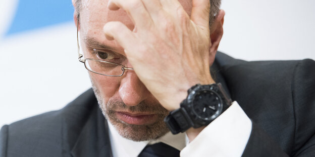 Österreichs ehemaliger Innenminister Kickl Österreichs ehemaliger Innenminister Kickl