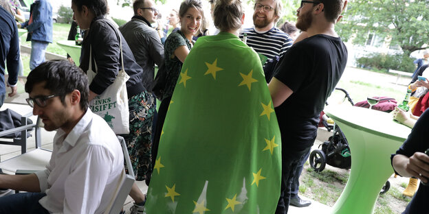 Berliner Grüne bei der Europawahl