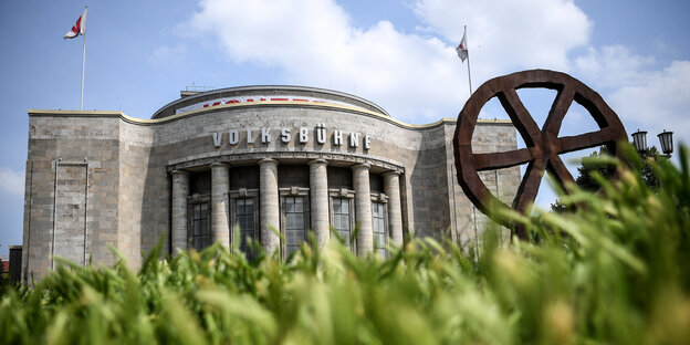 Das Gebäude der Berliner Volksbühne Das Gebäude der Berliner Volksbühne