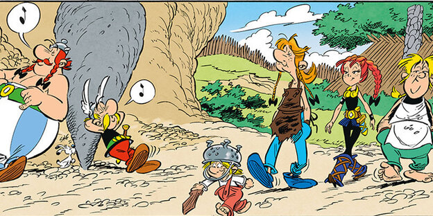 Ein Bild aus dem neuen Asterix-Band