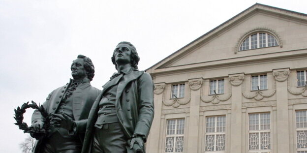 Kennenlernen von goethe und schiller