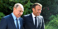 Putin und Macron.