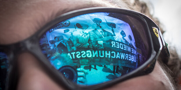 Verspiegelte Brille Verspiegelte Brille