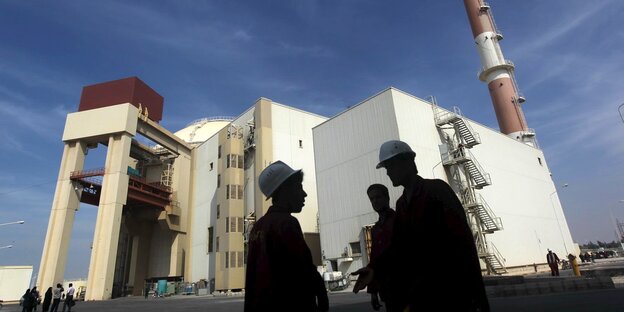 Iranisches Atomkraftwerk in Bushehr Iranisches Atomkraftwerk in Bushehr