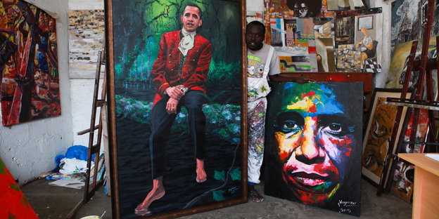 Portraits von Obama