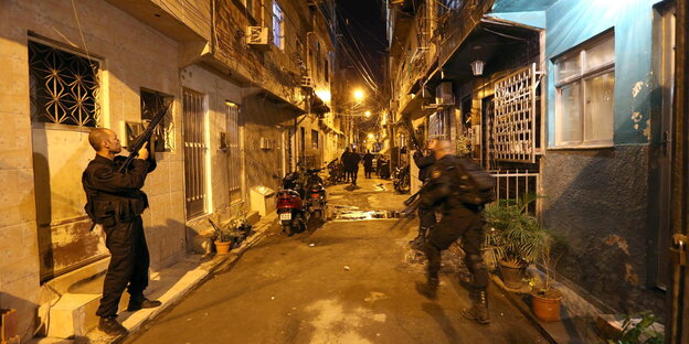 Militärpolizei in Rio de Janeiro