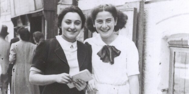 Selma Meerbaum-Eisinger (rechts) mit einer Freundin Selma Meerbaum-Eisinger (rechts) mit einer Freundin
