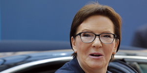Die polnische Regierungschefin Ewa Kopacz.