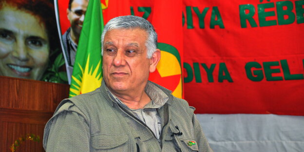 Das Bild zeigt Cemil Bayik. Das Bild zeigt Cemil Bayik.