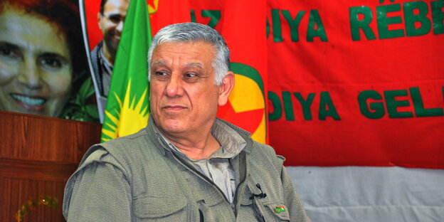 Das Bild zeigt Cemil Bayik.