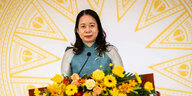 Vietnams Vizepräsidentin Vo Thi Anh Xuan