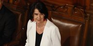 Veronica Undurraga im chilenischen Kongress