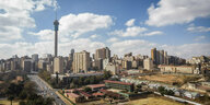 Skyline von Johannesburg.