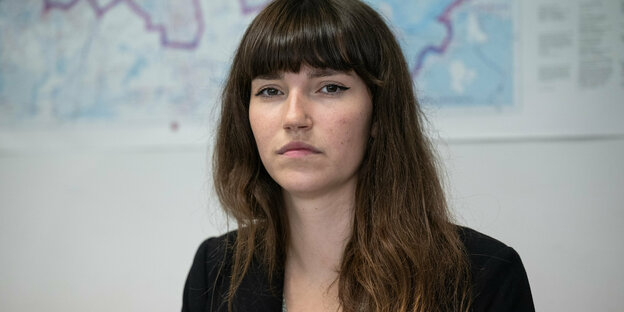 Klimaaktivistin Carla Hinrichs vor Gericht in Berlin