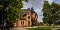 Historische Villa auf der Elbinsel Kaltehofe