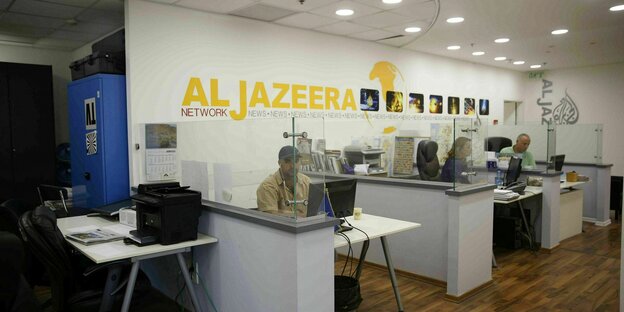 Bureau Al-Jazeera in Jeruzalem