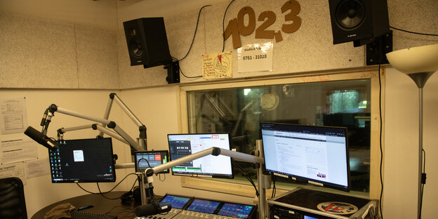 Radio Dreyeckland-Studio