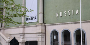 Der russiche Pavillion bei der Biennale in Venedig.