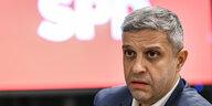 Das Bild zeigt SPD-Noch-Landeschef Raed Saleh