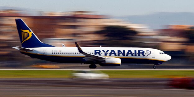 Ein Ryanair-Flugzeug