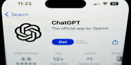 ChatGPT-Logo zum Download der App
