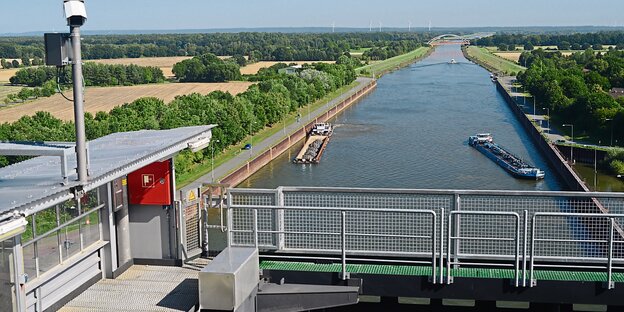 Schiffshebewerk Scharnebeck Schiffshebewerk Scharnebeck
