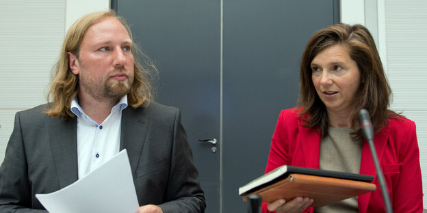 Anton Hofreiter und Katrin Göring-Eckardt Anton Hofreiter und Katrin Göring-Eckardt