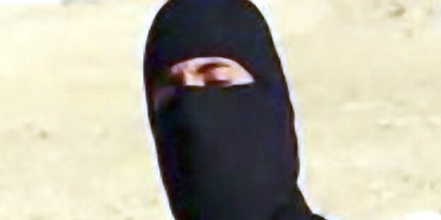 Maskierter „Dschihadi John“ Maskierter „Dschihadi John“