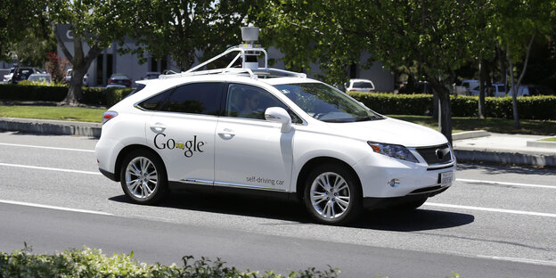 Selbststeuerndes Fahrzeug von Google Selbststeuerndes Fahrzeug von Google
