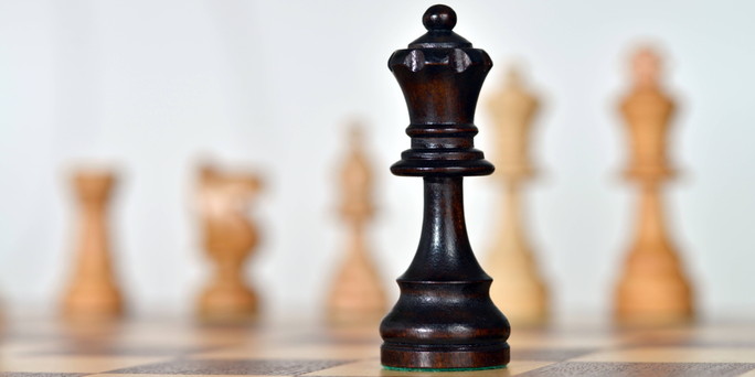 Schach Dame Schach Dame